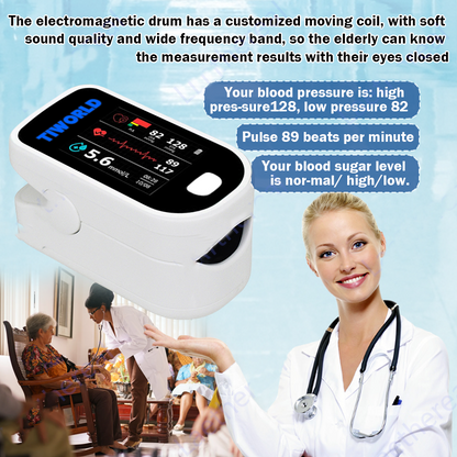 Tiworld™ Advanced Non-Invasive GlucoseMonitor-99.9% Accuracy + Exclusive Gift ✅TGA Approved